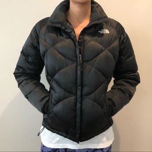 Black North Face Puffer Winter Jacket